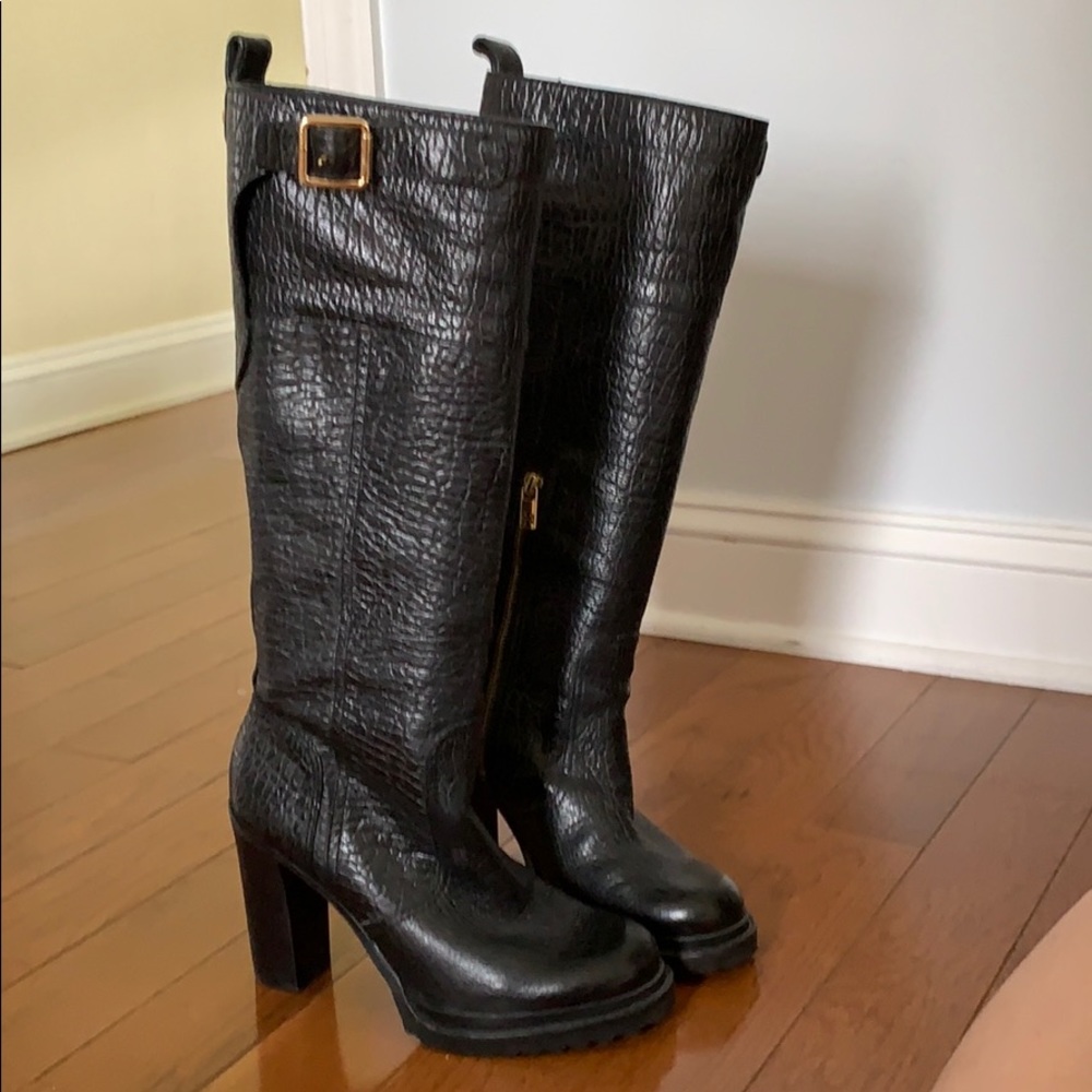 Tory Burch tall heeled boots